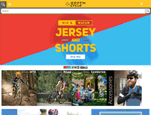 Tablet Screenshot of griffincycle.com